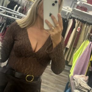 bodys encaje