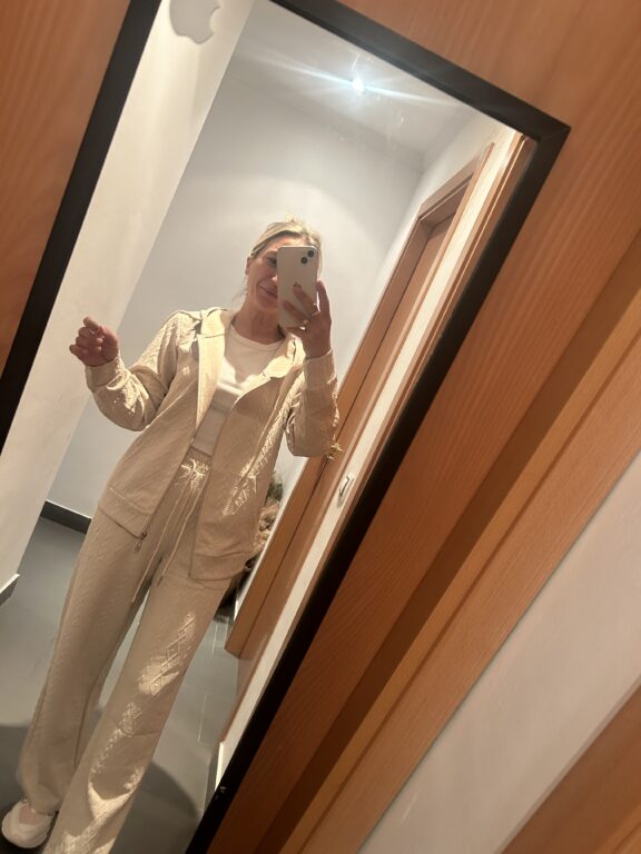 chandals promo beige nuevo