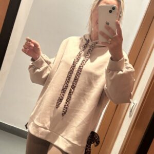 sudaddra cuerdas animal print beige