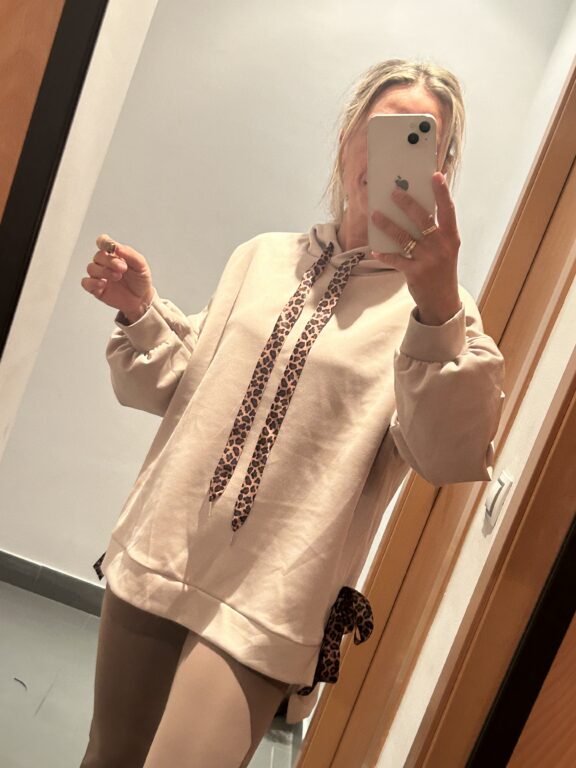sudaddra cuerdas animal print beige