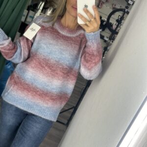 jersey colorines tonos burdeos
