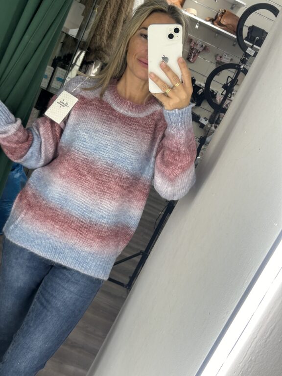 jersey colorines tonos burdeos