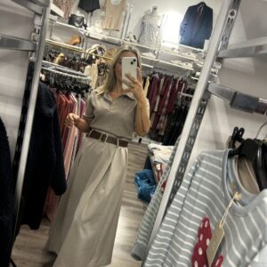 vestido zara topo