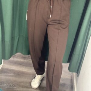 pantalón zara marron