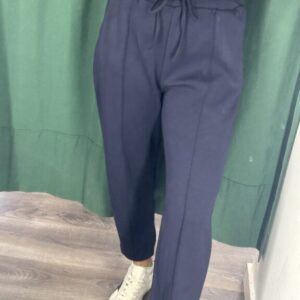 pantalón zara azul