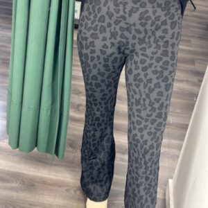 legins leopardo negro