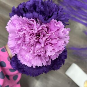 ramillete morado y lila