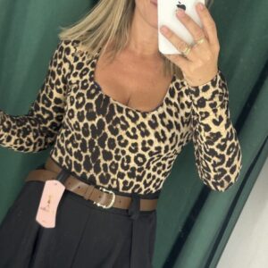 body leopardo