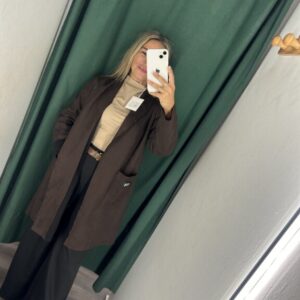 cardigan antelina marron