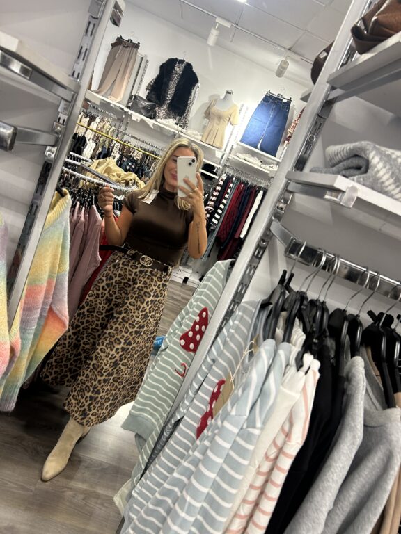 falda leopardo antelina