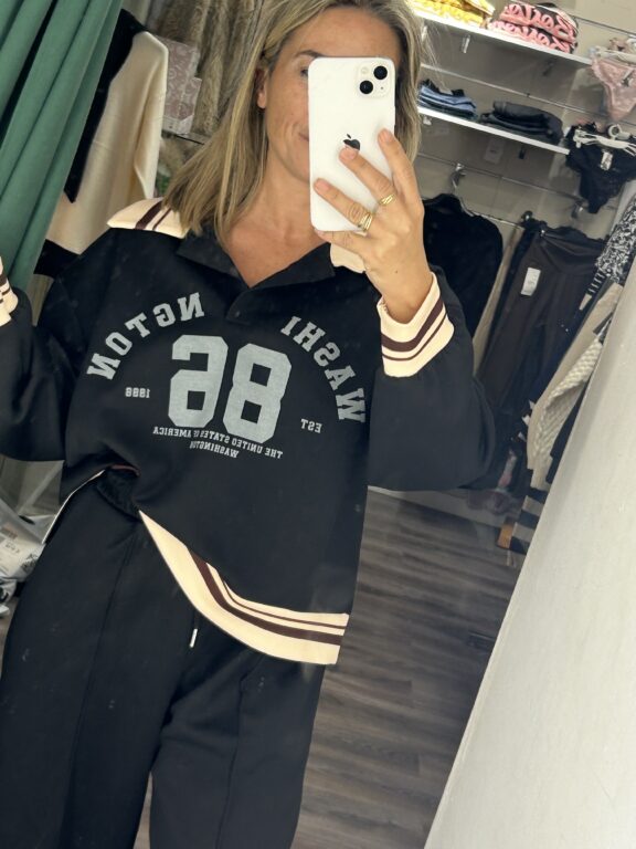 sudadera polo 86 negra