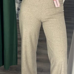 legins beige pierna ancha
