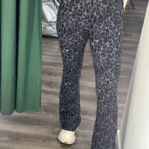 legins leopardo azul y negro