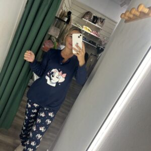 pijama dalmate azul