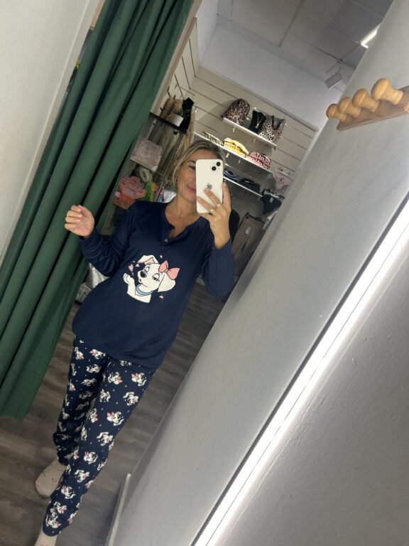 pijama dalmate azul