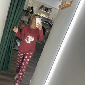 pijama dalmata rosa  fuerte