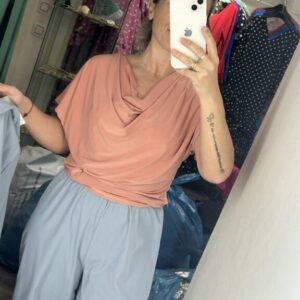 camiseta rosa licra fria