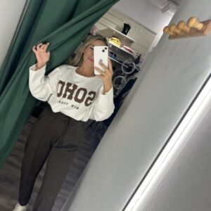 sudadera soho blanca