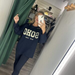 sudadera soho azul marino