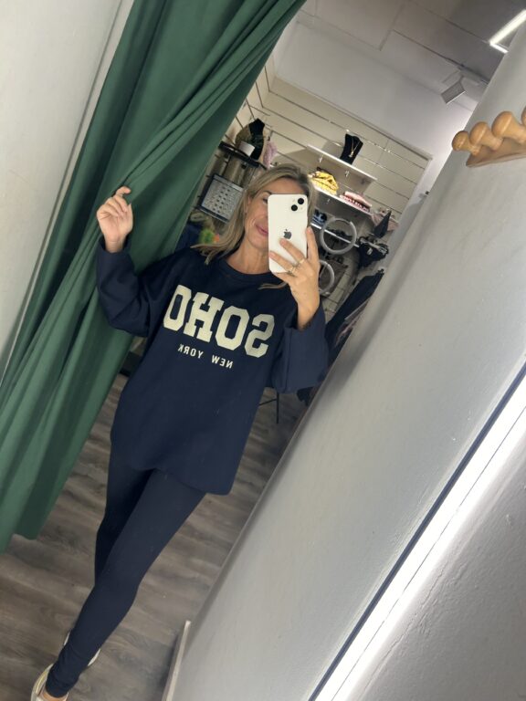 sudadera soho azul marino