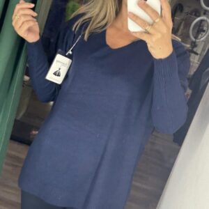 jersey azul marino pico