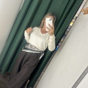 pantalon marron aladin