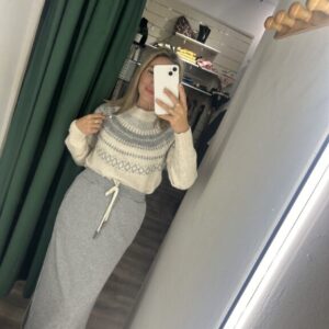 jersey beige cositaa gris