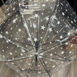 paragua estrellas transparentes