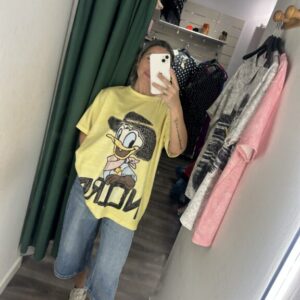 camiseta pato donald amarilla