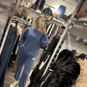 chandals promo azul antelina