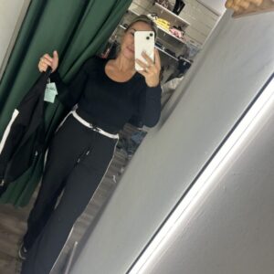 camiseta negra termica canale