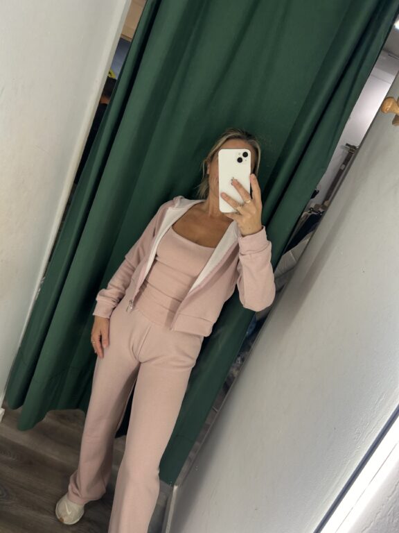 conjunto 3 piezas rosa