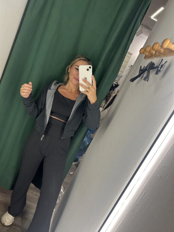 conjunto 3 piezas gris oscuro