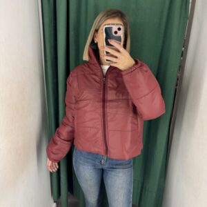 chaquetón burdeos