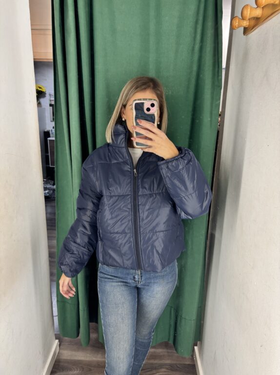 chaqueton azul marino