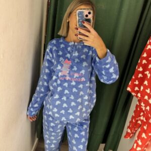 pijama minnie azul