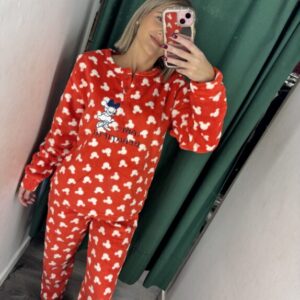 pijama minnie rojo