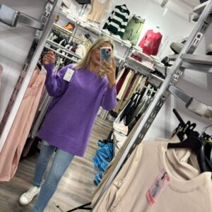 jersey morado oversize
