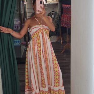 vestido palabra honor blanco tonos colores