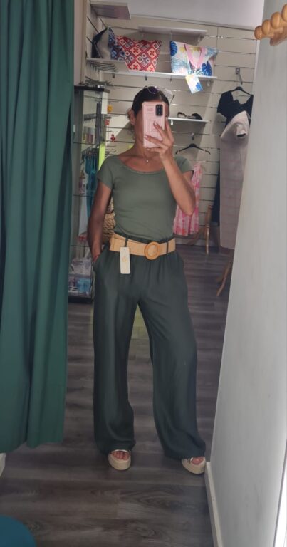 pantalón verde