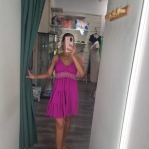 vestido buganvilla corto